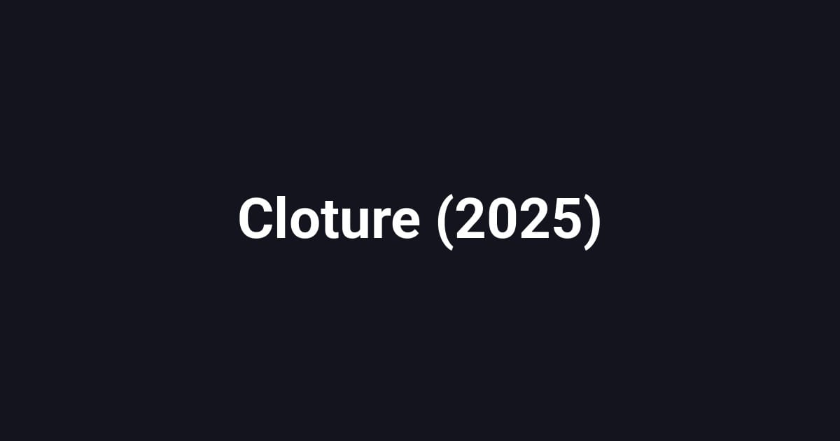 Cloture (2025)