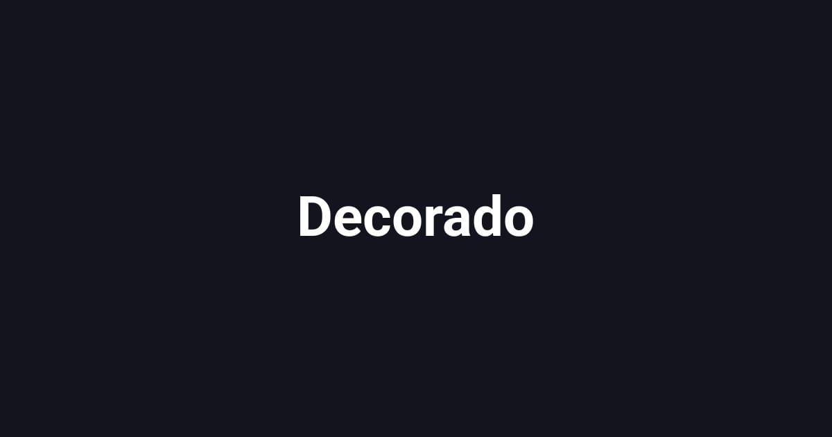 Decorado
