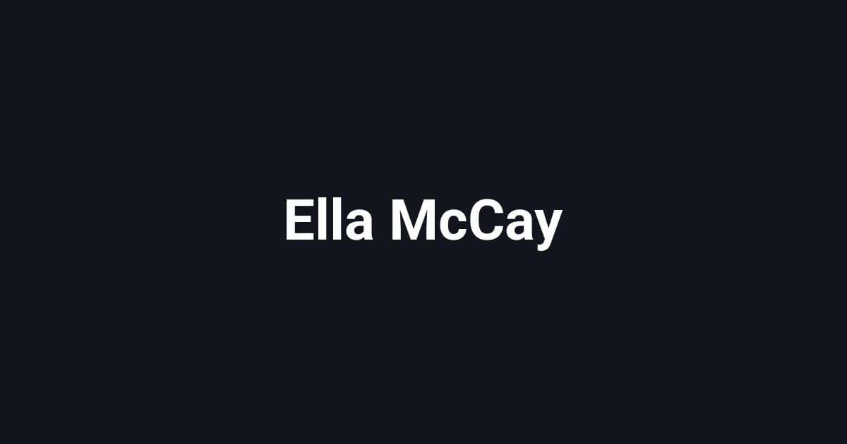 Ella McCay