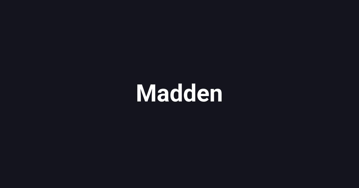 Madden