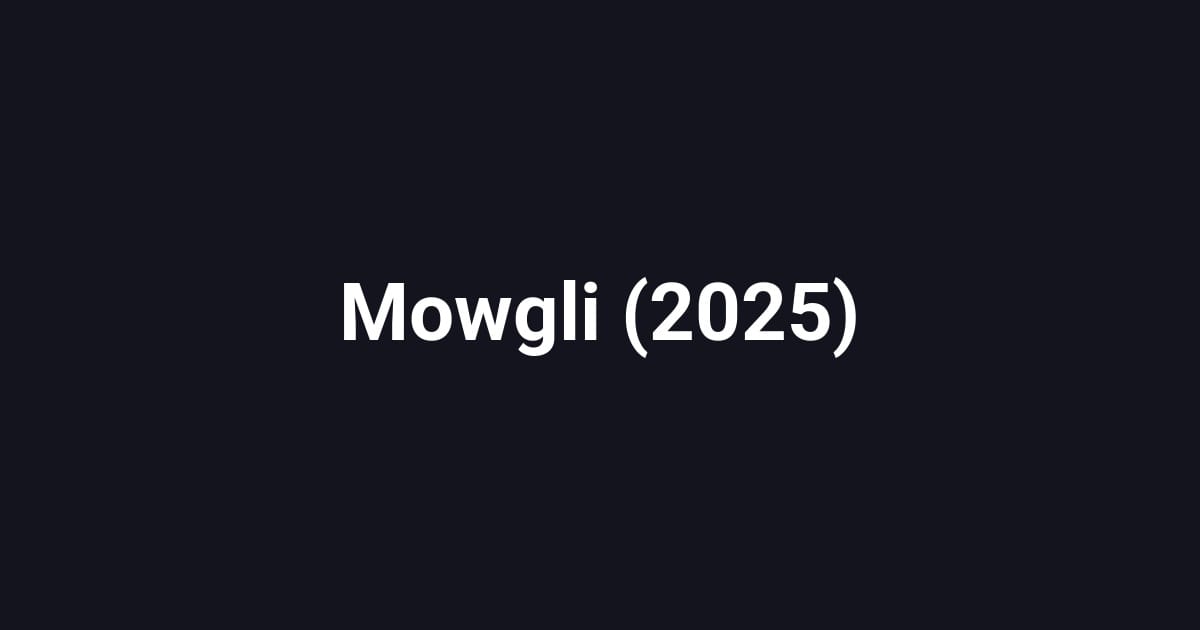 Mowgli (2025)