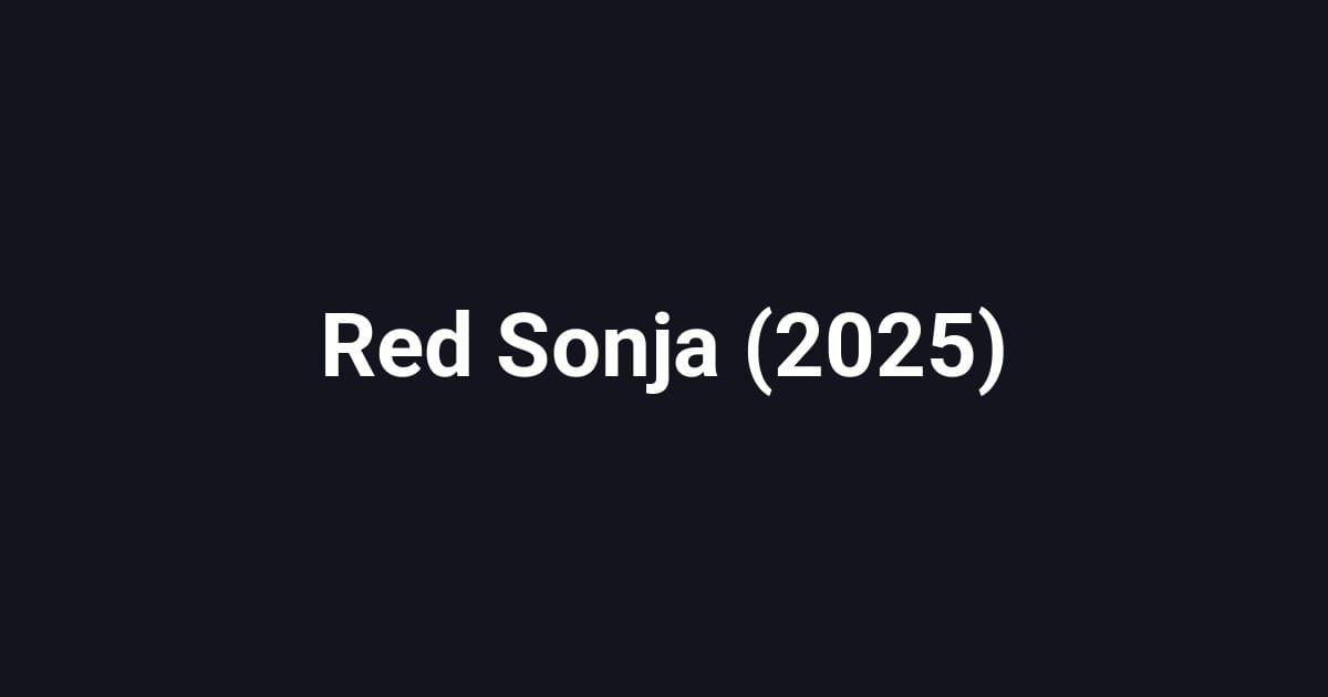 Red Sonja (2025)