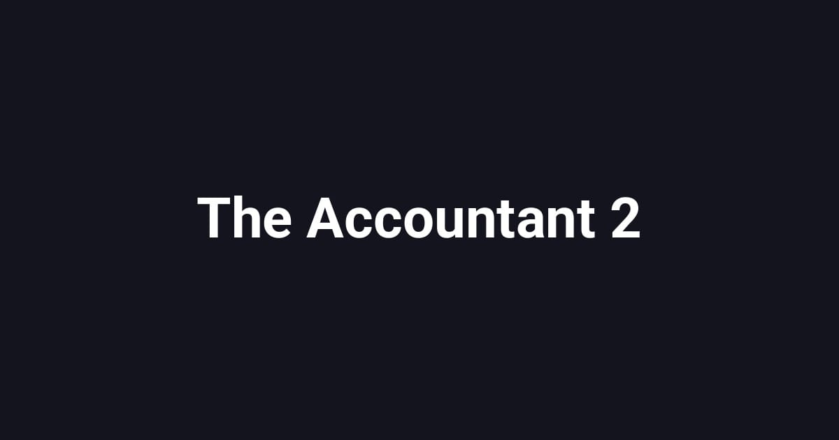 The Accountant 2