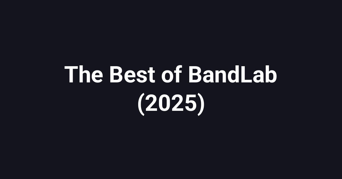 The Best of BandLab (2025)
