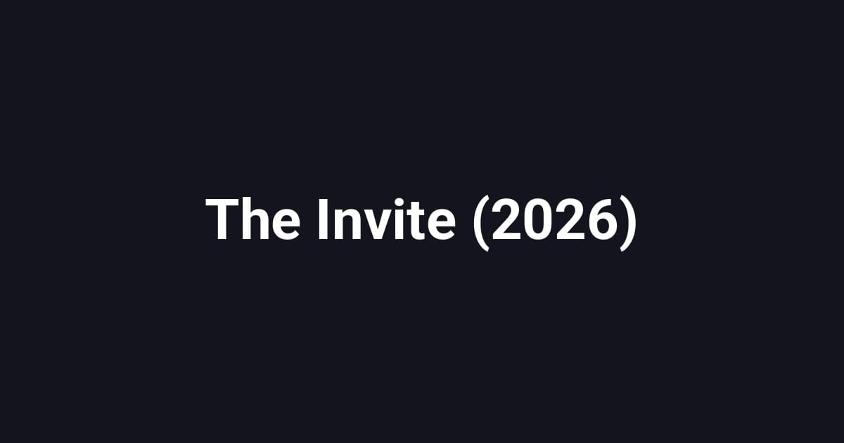 The Invite (2026)