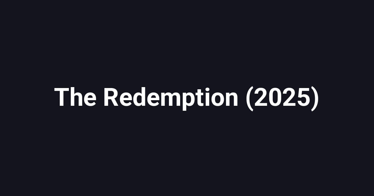 The Redemption (2025)