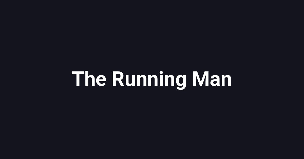 The Running Man