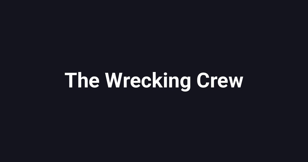 The Wrecking Crew