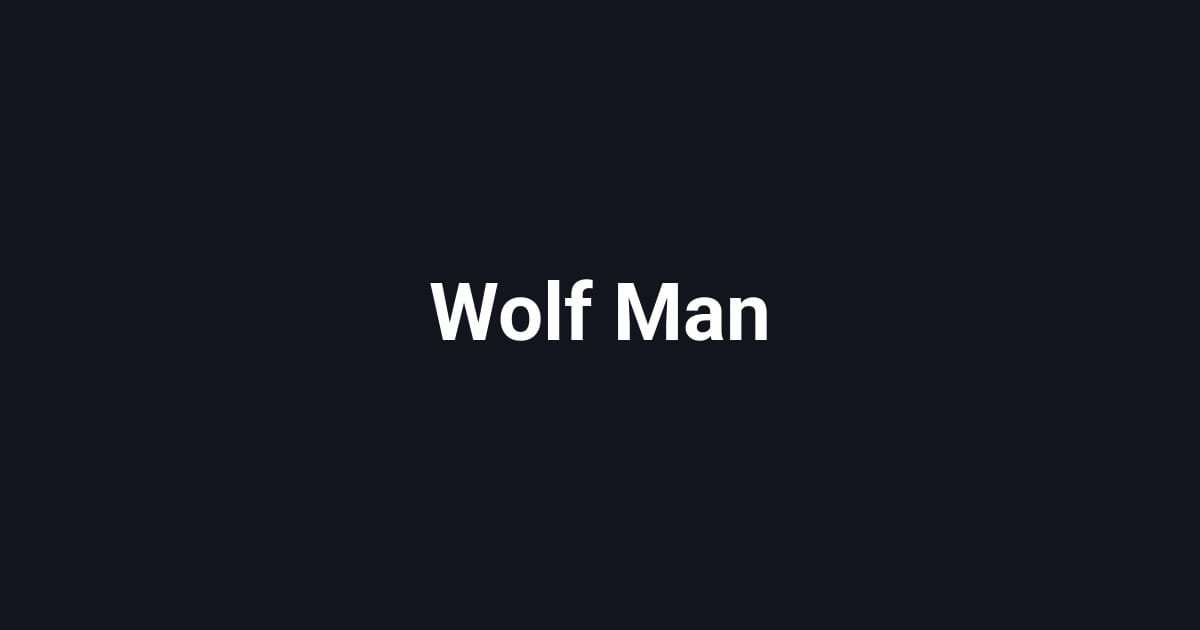 Wolf Man