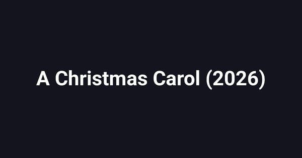 A Christmas Carol (2026)