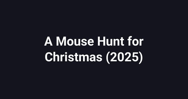 A Mouse Hunt for Christmas (2025)