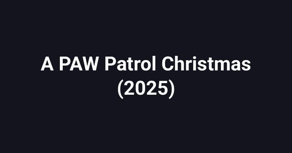 A PAW Patrol Christmas (2025)