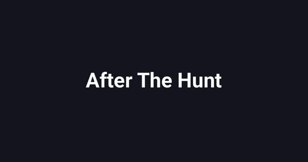 After The Hunt
