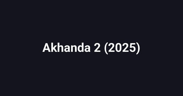 Akhanda 2 (2025)
