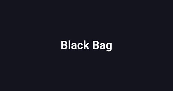 Black Bag