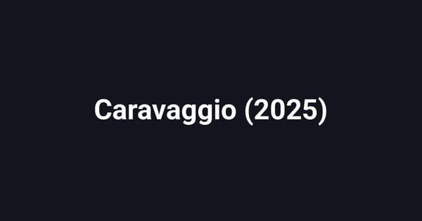 Caravaggio (2025)