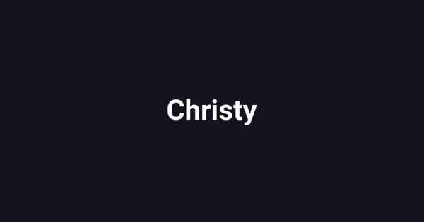 Christy