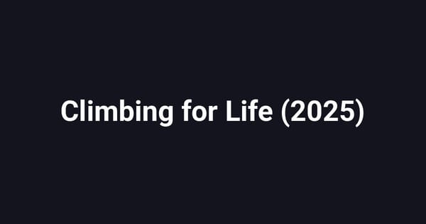 Climbing for Life (2025)