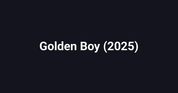 Golden Boy (2025)