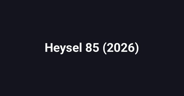 Heysel 85 (2026)