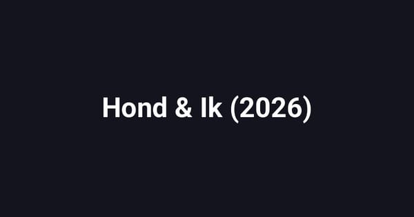 Hond & Ik (2026)