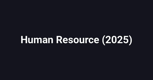 Human Resource (2025)