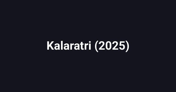 Kalaratri (2025)
