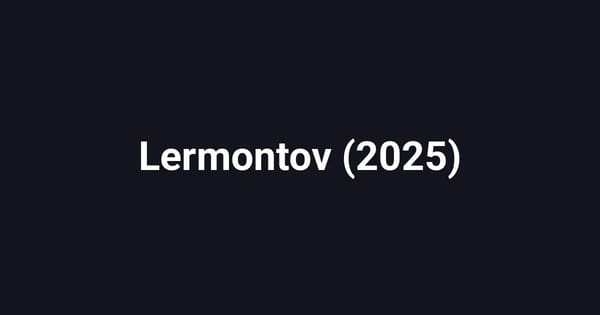 Lermontov (2025)