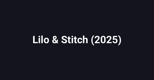 Lilo & Stitch (2025)