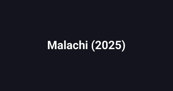 Malachi (2025)