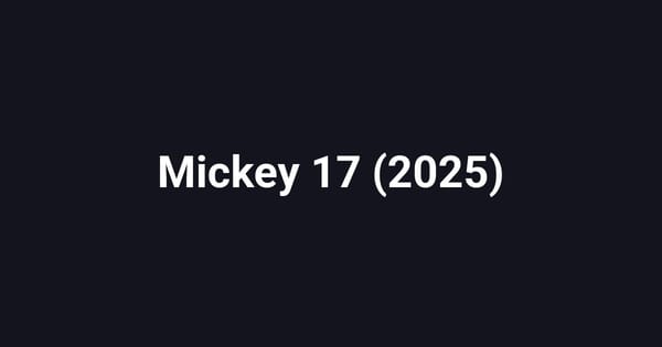 Mickey 17 (2025)