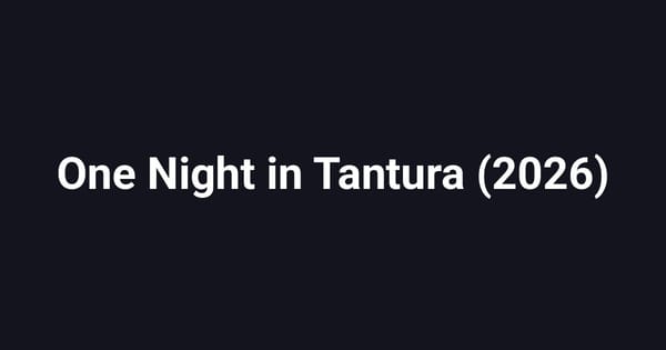 One Night in Tantura (2026)