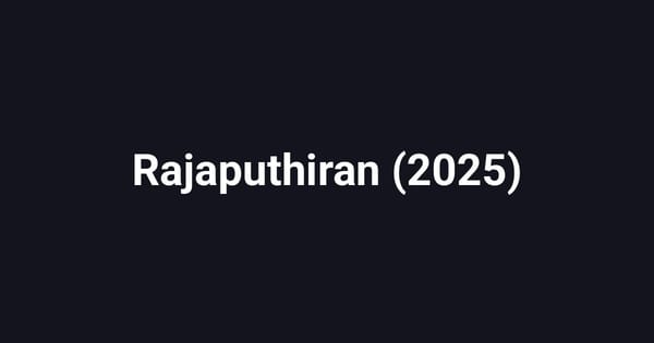 Rajaputhiran (2025)