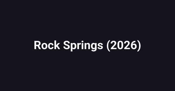 Rock Springs (2026)