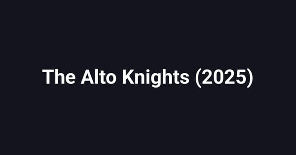 The Alto Knights (2025)