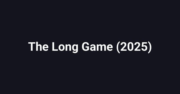 The Long Game (2025)