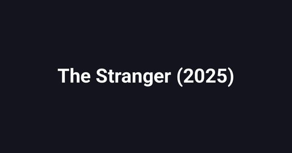 The Stranger (2025)