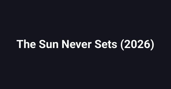The Sun Never Sets (2026)
