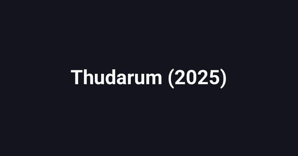 Thudarum (2025)