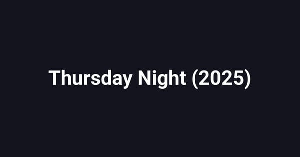 Thursday Night (2025)