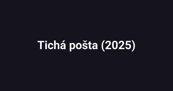 Tichá pošta (2025)