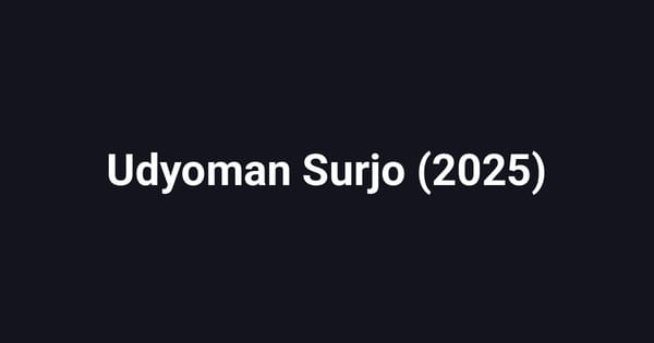 Udyoman Surjo (2025)