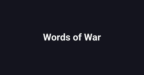 Words of War
